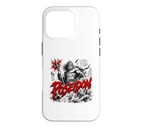 Carcasa para iPhone 16 Pro Poseidón Dios del Mar Antiguo Grecia Mitología Furia