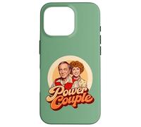 Carcasa para iPhone 16 Pro Power Couple! Funny The Ropers Romp Vintage Three's Company