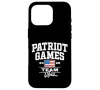 Carcasa para iPhone 16 Pro Preppy Universitario de los Patriot Games 2026