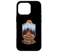 Carcasa para iPhone 16 Pro Pretend I'm Campfire Camping Holiday Funny Halloween Costume