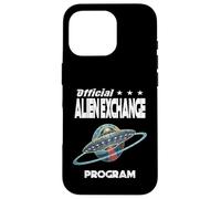 Carcasa para iPhone 16 Pro Programa Oficial DE Intercambio DE Extranjeros Divertidos alienígenas Ciencia ficción