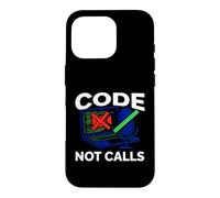 Carcasa para iPhone 16 Pro Programmer Code Not Calls Introvert Developer