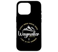 Carcasa para iPhone 16 Pro Promise Keeper Miracle Worker Waymaker Christian Mom Dad