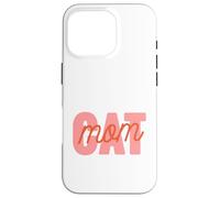 Carcasa para iPhone 16 Pro Proud Cat Mom Feline Lover Design
