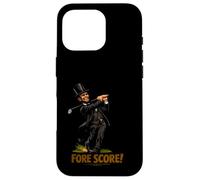 Carcasa para iPhone 16 Pro Puntuación de Fore | Abraham Lincoln Golfer Driver Civil War