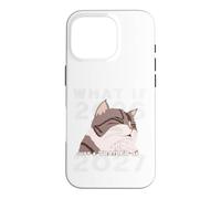 Carcasa para iPhone 16 Pro ¿Qué pasaría si 2026 Fuera Solo un Trailer para 2027? Meme de Gato Divertido