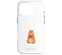 Carcasa para iPhone 16 Pro Radicalmente sin Molestar Capibara Divertido Caos Meme Lover