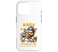 Carcasa para iPhone 16 Pro Rage Consumes Me Well It Did Before I Retired Chilling Sloth