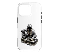 Carcasa para iPhone 16 Pro Rap Vinyl Vibes Hip Hop DJ