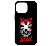 Carcasa para iPhone 16 Pro Rare Soul Music Vintage Old School DJ Tocadiscos Vinilo Calavera