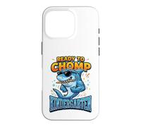 Carcasa para iPhone 16 Pro Ready to Chomp Kindergarten Shark First Day of School