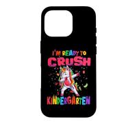 Carcasa para iPhone 16 Pro Ready To Crush Kindergarten Dabbing Unicorn Back to School