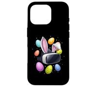 Carcasa para iPhone 16 Pro Realidad Virtual VR Jugador Videojuego Huevos Orejas De Conejito Lindo
