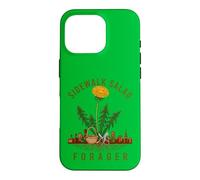 Carcasa para iPhone 16 Pro Recolector de Diente de león de Ensalada Urbana de forraje en la acera