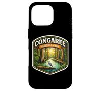 Carcasa para iPhone 16 Pro Recuerdo del Parque Nacional Congaree South Carolina Memorabilia
