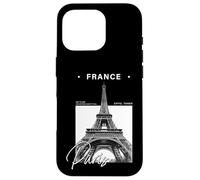 Carcasa para iPhone 16 Pro Recuerdo Minimalista de Viaje de la Torre Eiffel de París