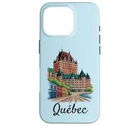 Carcasa para iPhone 16 Pro Recuerdo Retro de Quebec de Canadá/Quebec