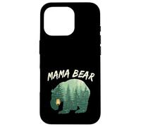 Carcasa para iPhone 16 Pro Regalo Mama Bear In The Woods Mother Regalo para mamá