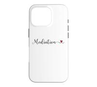 Carcasa para iPhone 16 Pro Regalo tipográfico manuscrito Lindo mediación