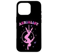 Carcasa para iPhone 16 Pro Regalos de Yoga Aerialist Hoop Fly Between The Stars Aerial Lyra