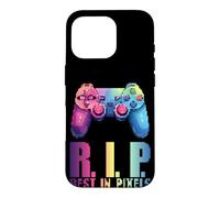 Carcasa para iPhone 16 Pro Rest in Pixels - Gamer Merch - für Sie und Ihn