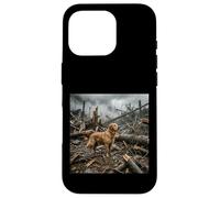 Carcasa para iPhone 16 Pro Retriever Desastre Ruinas Buscar Rescate Escena
