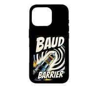 Carcasa para iPhone 16 Pro Retro Computer Baud Barrier Vintage Dial Up Modem Graphic