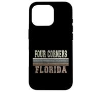 Carcasa para iPhone 16 Pro Retro Four Corners Florida