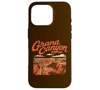 Carcasa para iPhone 16 Pro Retro Grand Canyon National Park Vintage Style 80s