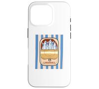 Carcasa para iPhone 16 Pro Retro Graphic Sardines Tinned Fish for Men and Women