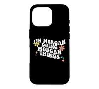 Carcasa para iPhone 16 Pro Retro Groovy Im Morgan Haciendo Morgan Cosas Divertidas Día de la Madre