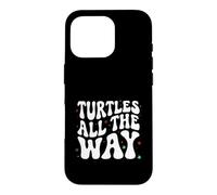 Carcasa para iPhone 16 Pro Retro Sea Turtle Turtles All The Way Oceans Lover