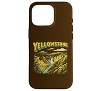 Carcasa para iPhone 16 Pro Retro Yellowstone National Park Vintage Style Classic
