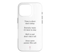 Carcasa para iPhone 16 Pro Rhyming Evangelistic Gospel Message - Christian Faith Poem