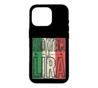 Carcasa para iPhone 16 Pro Ridateci La Lira Nostalgia Italiana Prima Repubblica