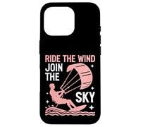 Carcasa para iPhone 16 Pro Ride The Wind Únete al Sky Kite Surfing