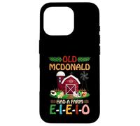 Carcasa para iPhone 16 Pro rimas de guardería para niños y niños pequeños o Viejos Mcdonald
