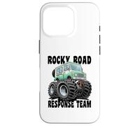 Carcasa para iPhone 16 Pro Rocky Road Response Team Ice Cream Truck 4x4 Diseño Offroad