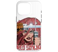 Carcasa para iPhone 16 Pro Rojo Sonja Walter Simonson Comic Legends Pelirroja Arte Guerrero