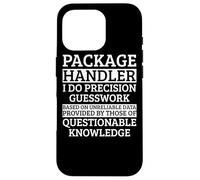 Carcasa para iPhone 16 Pro Ropa de manejador de Paquetes: diseño Divertido de los Mejores manipuladores