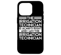 Carcasa para iPhone 16 Pro Ropa de técnico de riego - Diseño Divertido de técnicos