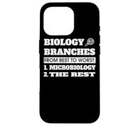 Carcasa para iPhone 16 Pro Ropa Divertida de microbiología: el Mejor diseño de microbiólogos