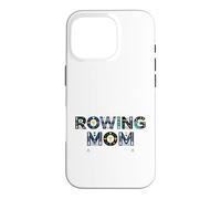 Carcasa para iPhone 16 Pro Rowing Mom Life Proud Crew Mom Regatta Mom Rowing Mama