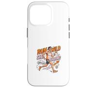 Carcasa para iPhone 16 Pro Run Wild Stay Strong Running Motivación Diseño