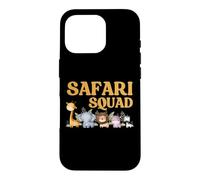 Carcasa para iPhone 16 Pro Safari Squad - Jungle Animal Adventure Crew Design