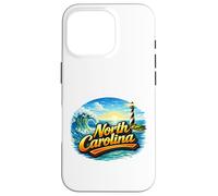 Carcasa para iPhone 16 Pro Salida del Sol del Faro costero de Outer Banks