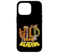 Carcasa para iPhone 16 Pro Salvaje sobre la Lectura de Libros Zoo Animales Bibliotecario Día de la Biblioteca
