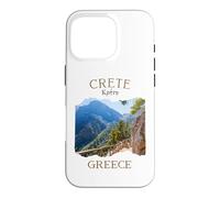Carcasa para iPhone 16 Pro Samaria Gorge Hiking Chania Creta Isla Griega Creta Grecia