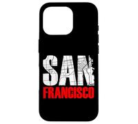Carcasa para iPhone 16 Pro San Francisco California Graphic Map T-Shirt, San Francisco