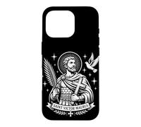 Carcasa para iPhone 16 Pro San Víctor Maurus el Moro Santo Católico Romano Confirmación